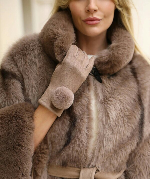 Pia Rossini Clara - Faux Suede Gloves