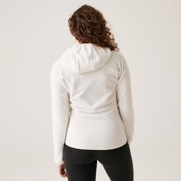 Regatta Women's Endra Hooded Fleece Jacket - Blanc De Blanc