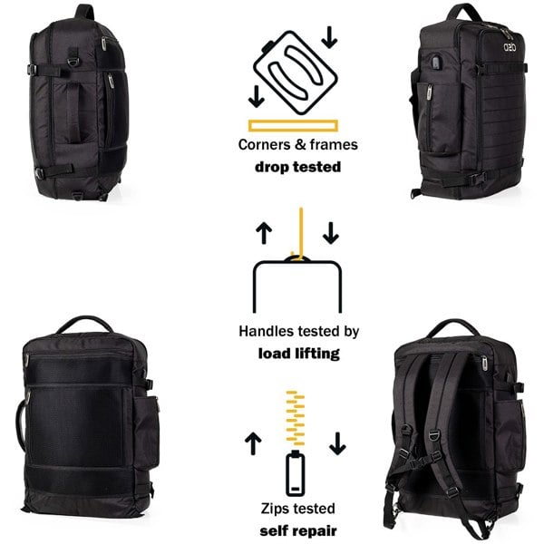 A2B Voyager 36L Cabin Backpack Multifunction Adventure Rucksack Travel Bag