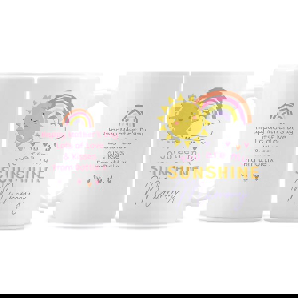 Personalised Memento Company Personalised You Are My Sunshine Mug