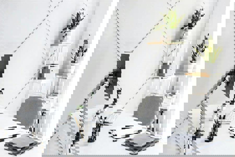 Durable SELECT PLUS Monitor Mount Arm Desk Clamp for 1 Screen | 17 - 32"