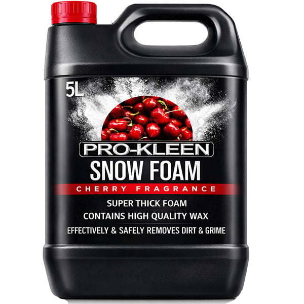 ProKleen 5L of Pro-Kleen Cherry Snow Foam with Wax Super Thick & Non-Caustic Foam