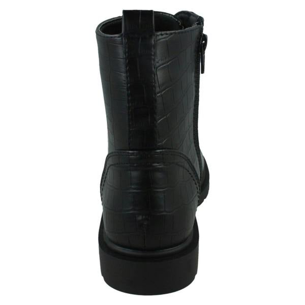 Spot On Ladies Spot On Casual Ankle Boots