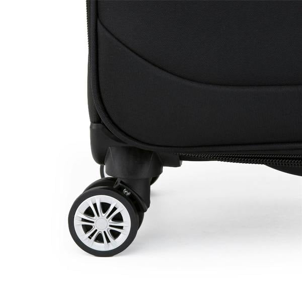 Infinity Luggage Soft Cabin Suitcase 36.5 x 23.5 x 58 cm Nylon 900D Suitable Integrated TSA Lock for Easyjet, Ryanair, Wizzair