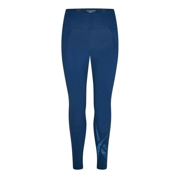 Reebok Womens/Ladies Fitness Slim Leggings - Blue - 