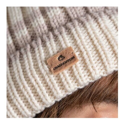 Craghoppers Womens National Trust Canina Striped Beanie - Calico