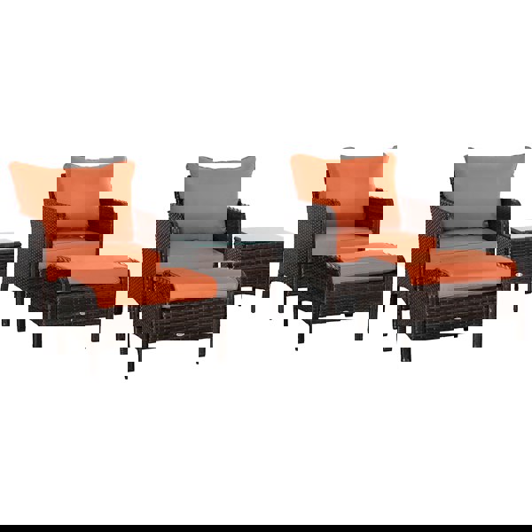 Rattan Chair Set