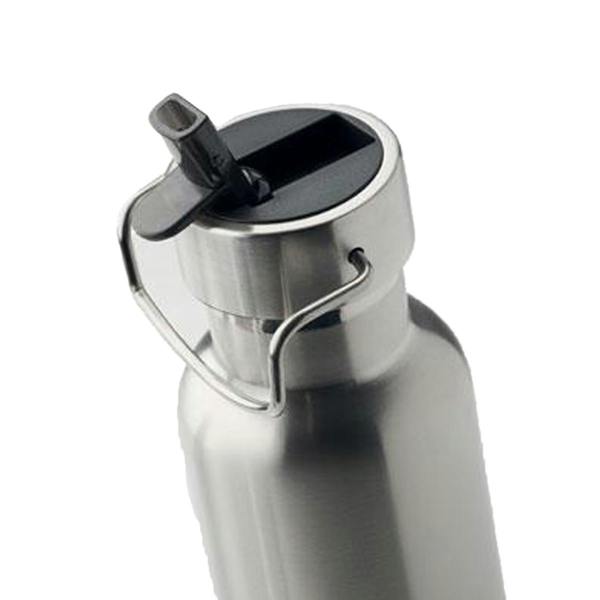 MidOcean Riflow Double-Walled 660ml Bottle - Matt Silver - 