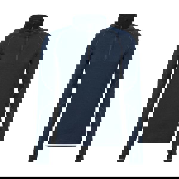 Mountain Warehouse Mens Asgard III Merino Wool Thermal Top - Dark Blue