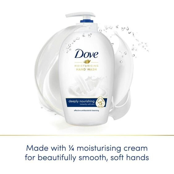 Dove Moisturising Hand Wash, Deeply Nourishing Instantly Soft Skin, 250ml