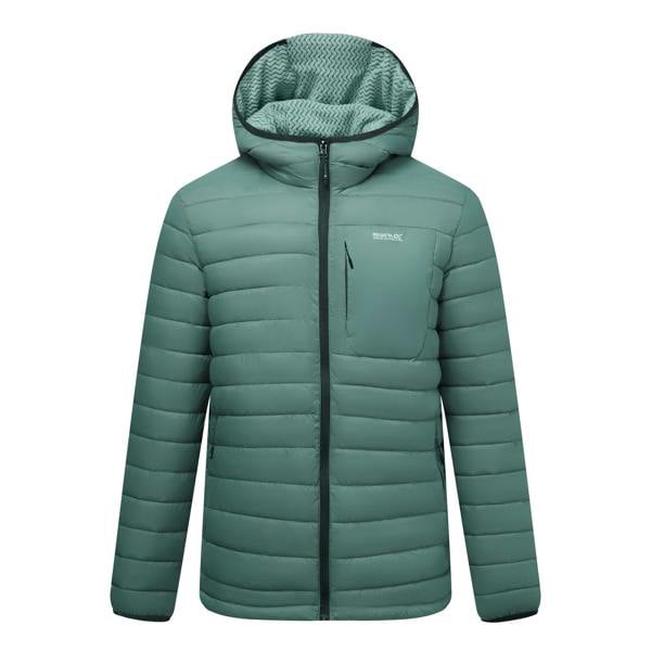 Regatta Mens Lightweight Padded Jacket - Dark Forest Green/Black