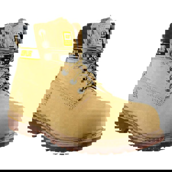 Caterpillar Holton S3 Safety Mens Boots - Honey