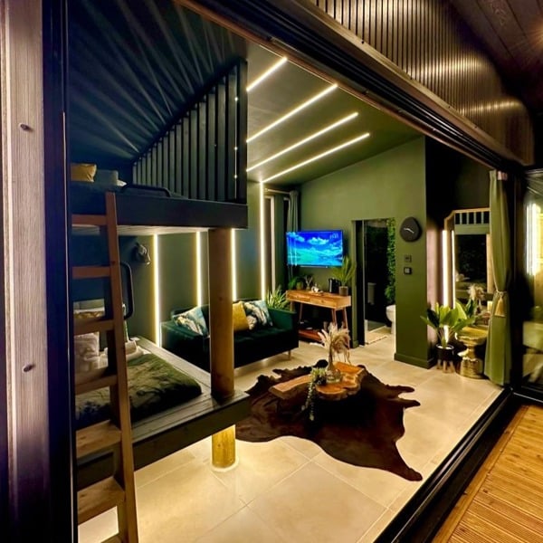 Virgin Experience Days Overnight Luxury Glamping Break with Private Hot Tub for up to Four at the Award Winning Secret Garden