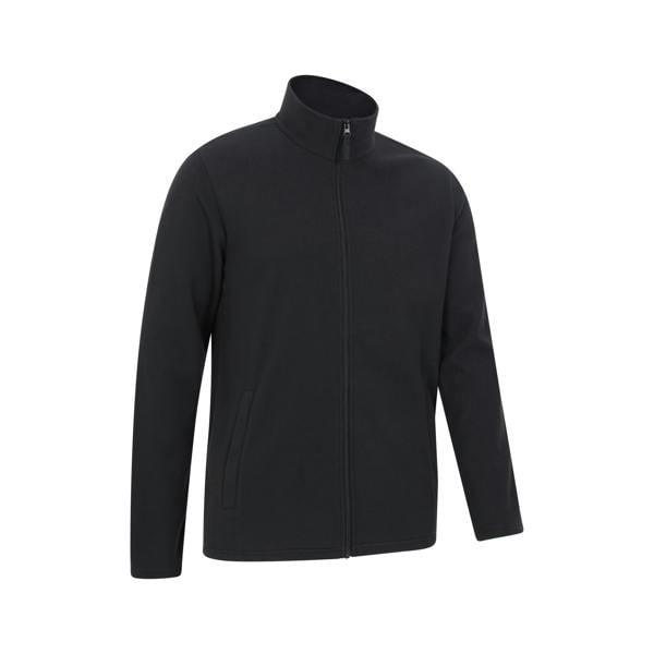 Mountain Warehouse Mens Camber Fleece Jacket - Black - 