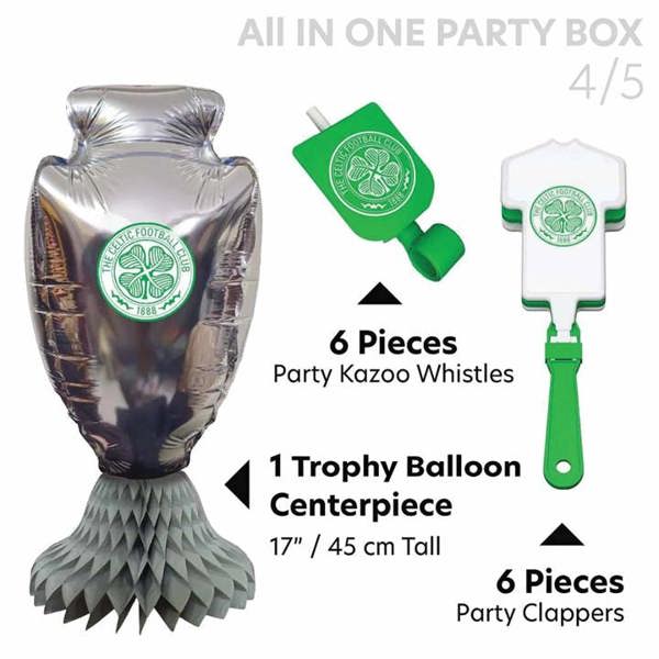 Celtic FC All in One Party Box Set, Kitchen Accessories, Sports, Gift