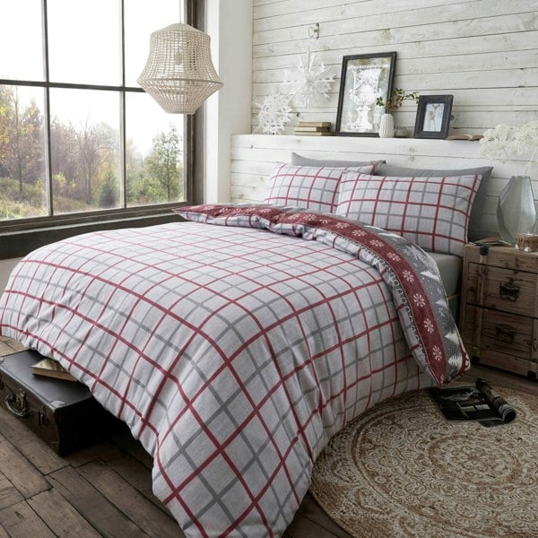 Warm Alaska Brushed Cotton Bedding - Happy Linen Company