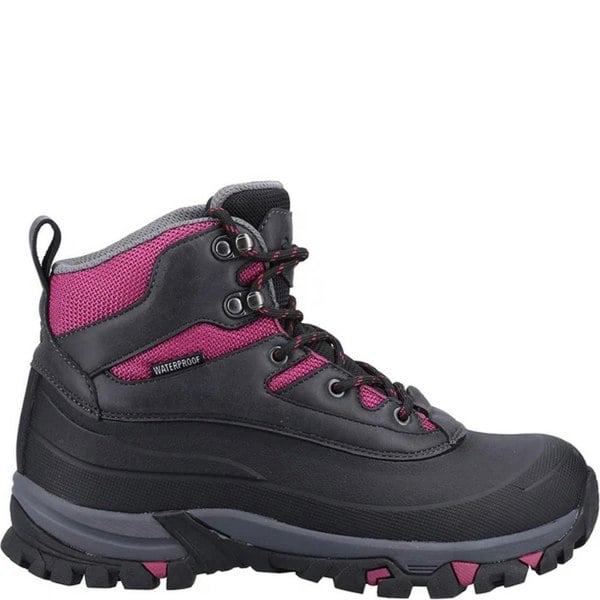 Cotswold Women's Calmsden Hiking Boots - Grey/Berry