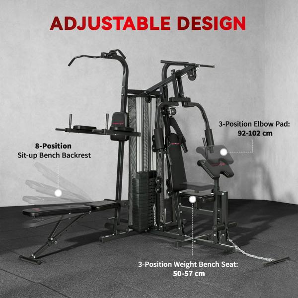 Multi-Exercise Gym Station