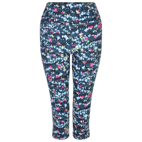 Dare 2B Womens/Ladies Influential Dash Print 3/4 Leggings - Moonlight Denim - 