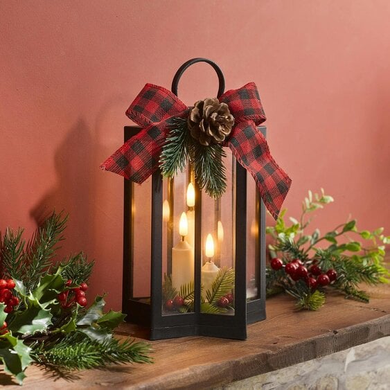 Scotts of Stow Star Lantern with LED Candles