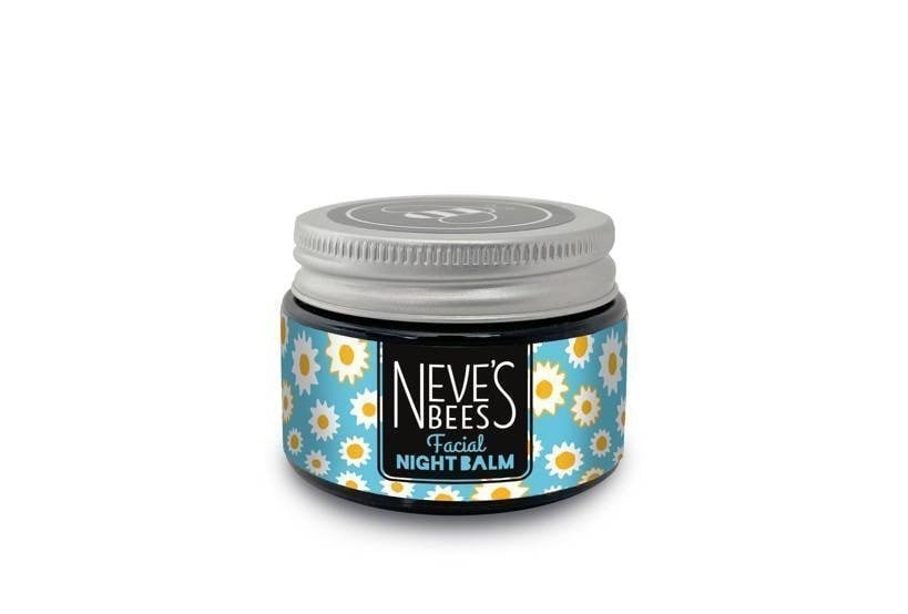 Unfragranced facial night balm from Neve's Bees