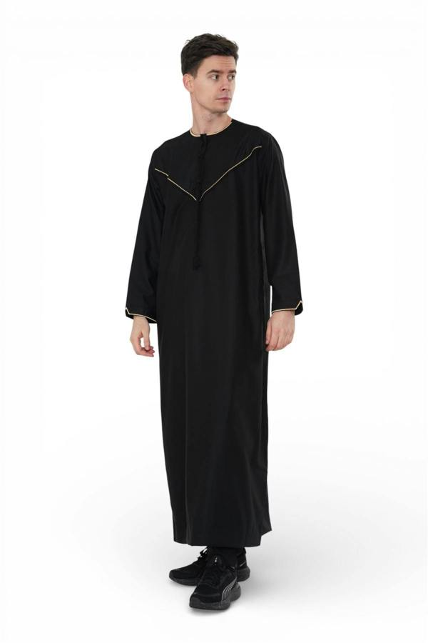 Infinity Leather Men's Ramadan Moroccan Jubba Robe Djellaba Eid Thobe - TT-007