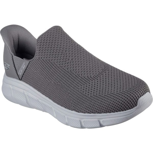 Skechers BOBS Sport B Flex Resilient Textile Men's Grey Trainers