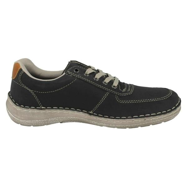 Rieker Mens Rieker Zip Detailed Extra Wide Fitting Shoes 03030
