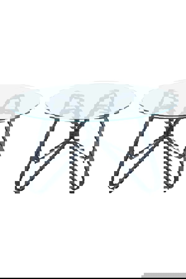 Living and Home Round Coffee Table Modern Sofa Side Table