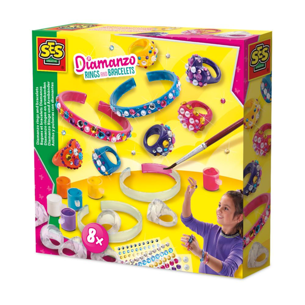 SES Creative Diamanzo rings and bracelets