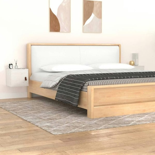 Berkfield Wall Cabinets 2 pcs White 31.5x30x30 cm Solid Wood Pine
