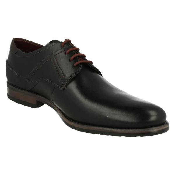 Bugatti Mens Bugatti Smart Lace Up Shoes 312-16302