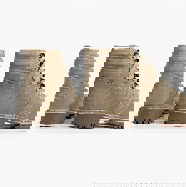 Popps TROOPER Mens Desert Boots Taupe