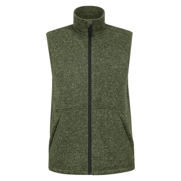 Mountain Warehouse Mens Idris Fleece Gilet - Khaki Green - 