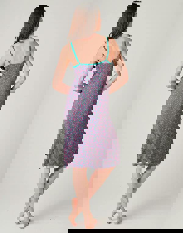 British Boxers Women's Bamboo Strappy Nightdress – Spectra Leopard