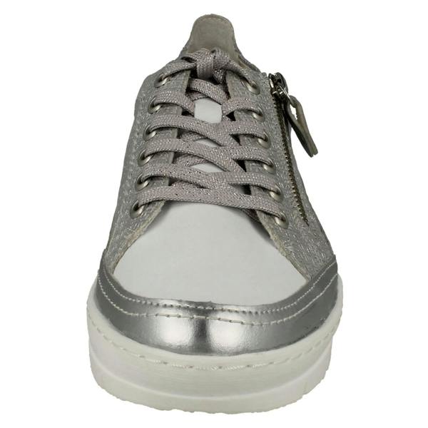 Remonte Ladies Remonte Casual Lace Up/ Zip Fastening Shoes With Removable Insoles D5826