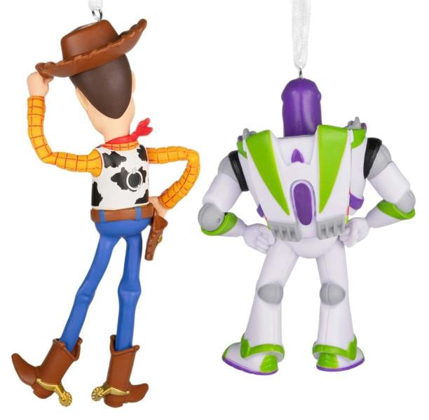Toy Story Storied Moments  - Woody & Buzz set of 2 Christmas Tree Ornaments