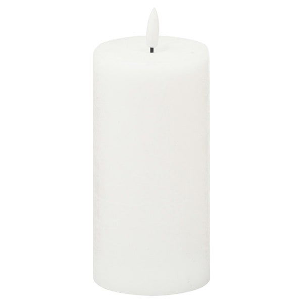 Hill Interiors Luxe Collection Natural Glow Electric Candle - White