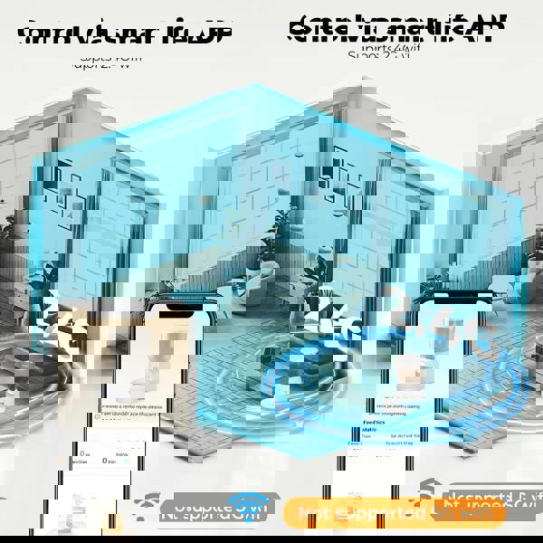 Skylos 4L Automatic Pet Feeder Wifi Auto Smart Dog Cat Food Dispenser Timer Feed