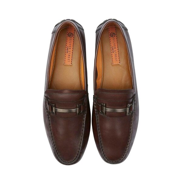 Silver Street London AUSTIN Loafers   in  Brown