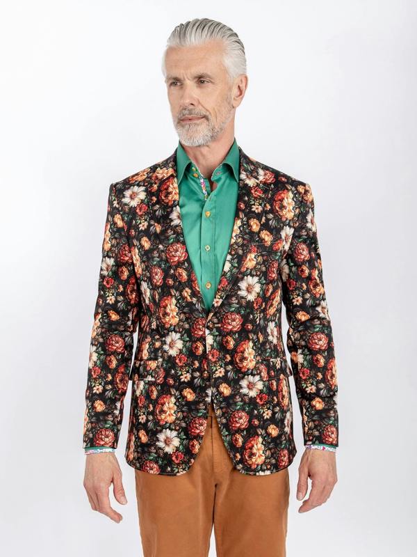 CLJ2550 FLORAL PRINTED - Claudio Lugli Shirts