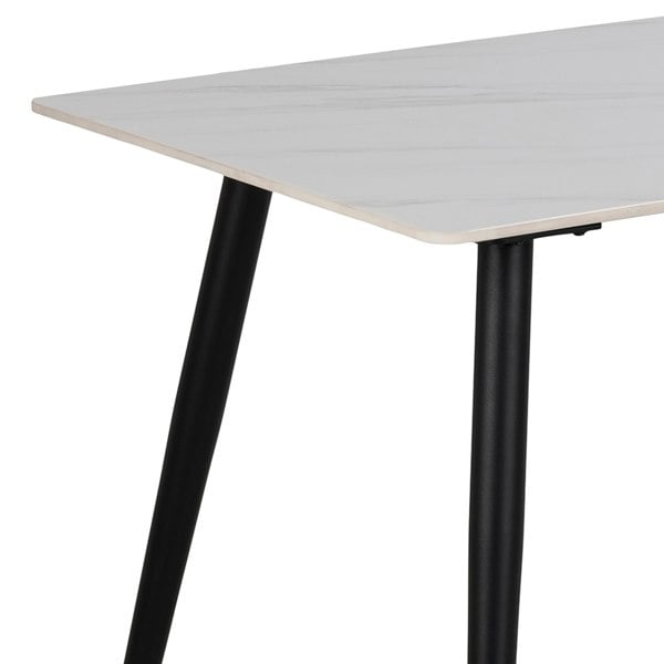 Furniture To Go Wicklow Ceramic Dining Table in White