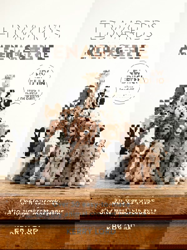 Edward's Menagerie New Edition: Over 50 easy-to-make soft toy animal crochet patterns (Paperback Book)