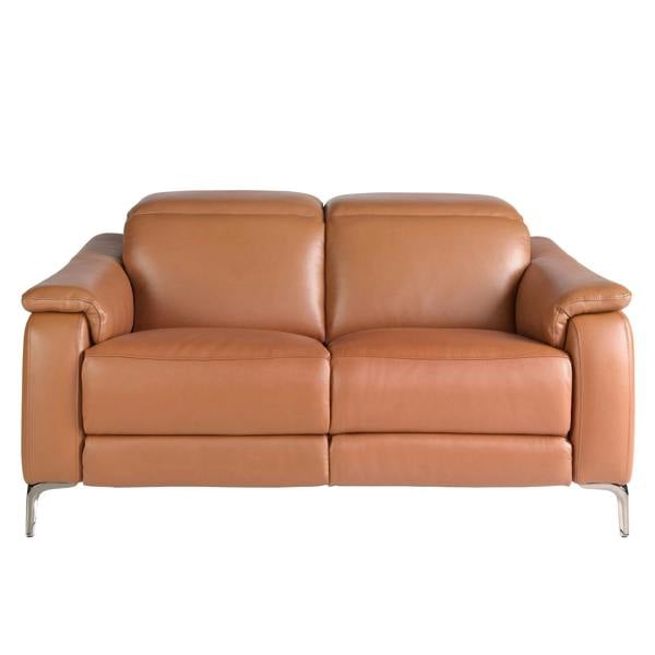 Angel Cerdá Relax sofa in brown leather 6180/6181