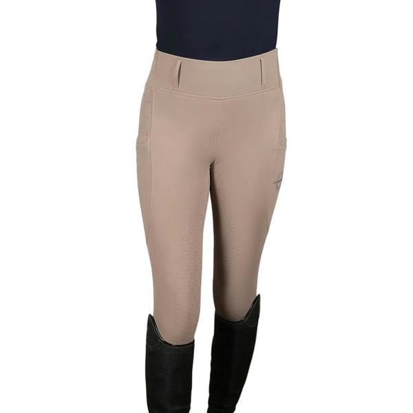 Coldstream Womens/Ladies Oxnam Competition Horse Riding Tights - Taupe - 
