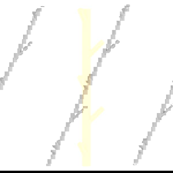 Beech/grey 5 hook vertical rack