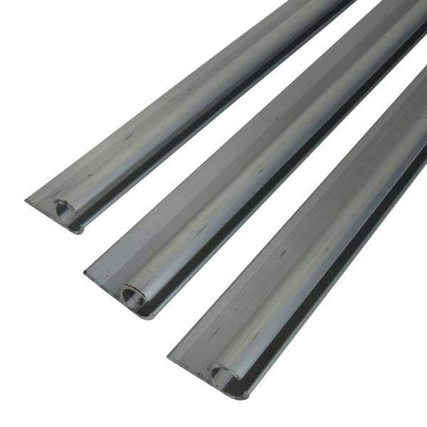 Aluminium Caravan Awning Rail Strip x3 400MM (C Channel Campervan Motorhome)