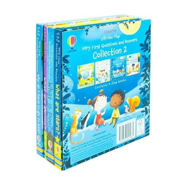 Lift-The-Flap Very First Questions & Answers Collection 2 - 4 Book Set