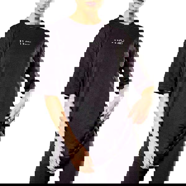 Elle Womens/Ladies Boyfriend T-Shirt - Black - 