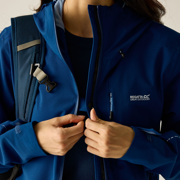Regatta Womens Oklarna Waterproof Jacket - Aviator Blue